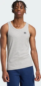 adidas Trefoil Essentials Shirt ärmellos medium grey heather (Herren)