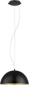 Eglo Gaetano 1 Pendelleuchte 38cm schwarz/gold