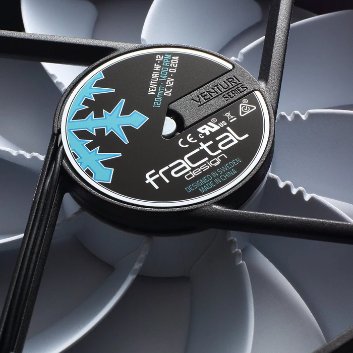 Fractal Design Venturi HF-12 schwarz/weiß, 120mm