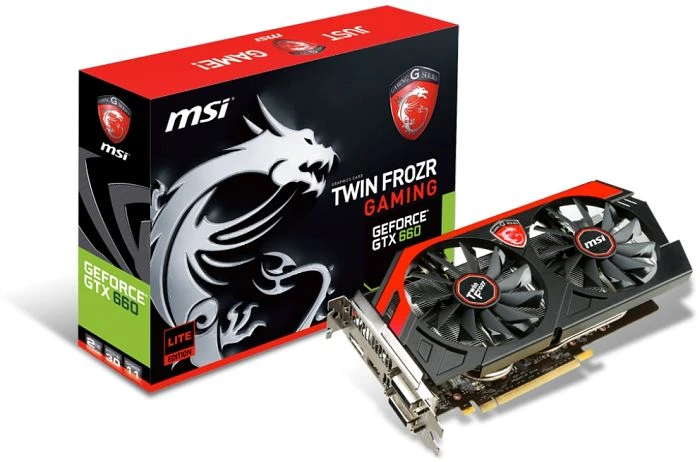 MSI GeForce GTX 660, N660 Gaming 2GD5, 2GB GDDR5, 2x DVI, HDMI, DP