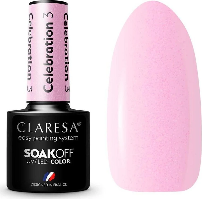 Claresa UV-Nagellack Celebration 3, 5ml