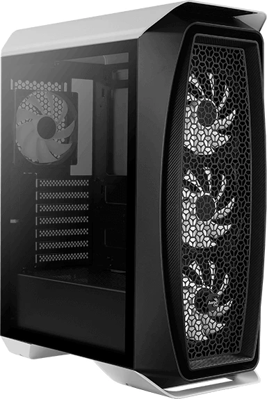 AeroCool Aero One Frost, weiß, Glasfenster