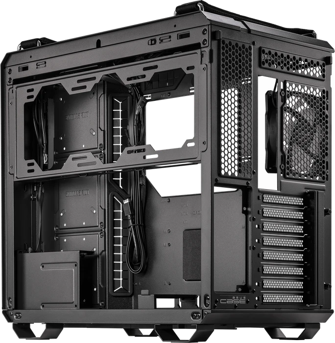 ASUS TUF Gaming GT502 Plus Black, Glasfenster