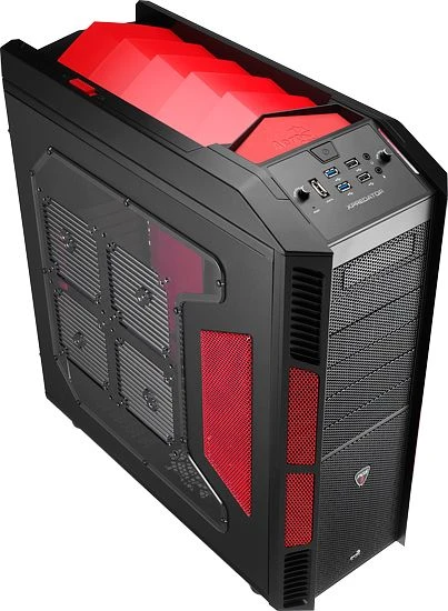 AeroCool XPredator Devil Red Edition, Acrylfenster