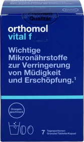 Orthomol vital f Orangengeschmack Kombipackung 7 Tage, 1 Stück