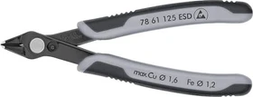 Knipex Electronic Super Knips Elektronik-Seitenschneider, 12.5cm