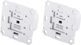 eQ-3 Homematic IP Rollladenaktor für Markenschalter, Rolllädensteuerung, 2er Set