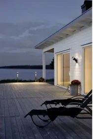 Konstsmide Massa LED 25cm Wandleuchte anthrazit