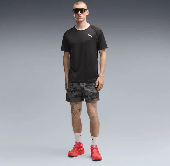 Puma Deviate Nitro 4 ultra red/puma silver (Herren)