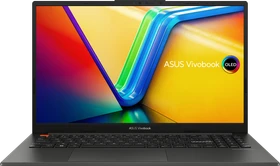 ASUS VivoBook S15 OLED K5504VN-MA045W, Midnight Black, Core i9-13900H, 16GB RAM, 1TB SSD, Arc A350M Graphics, DE