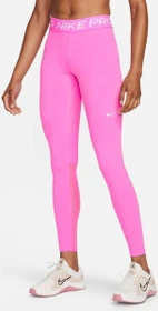 Nike Pro Leggings Hose lang playful pink/white (Damen)