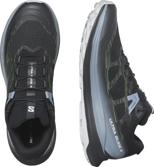 Salomon Ultra Glide 2 black/flint stone/green gecko (Herren)