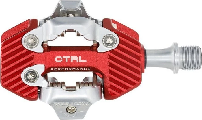 Wolf Tooth CTRL Performance Klickpedale rot