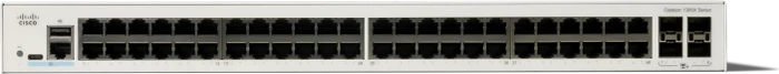 Cisco Catalyst 1300X Rackmount Gigabit Managed Switch, 48x RJ-45, 4x SFP28