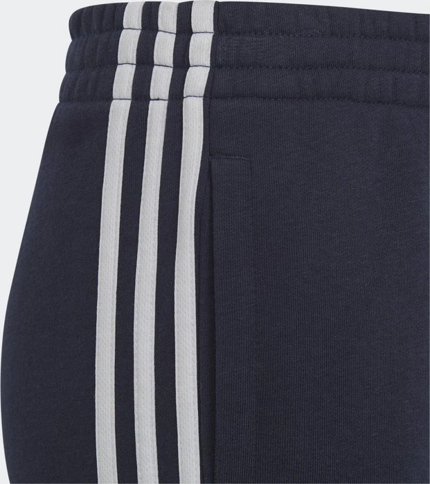 adidas Essentials 3-Streifen Fleece Trainingshose lang legend ink/white (Junior)