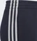 adidas Essentials 3-Streifen Fleece Trainingshose lang legend ink/white (Junior) Vorschaubild