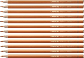 STABILO Original Buntstift orangerot, 12er-Pack