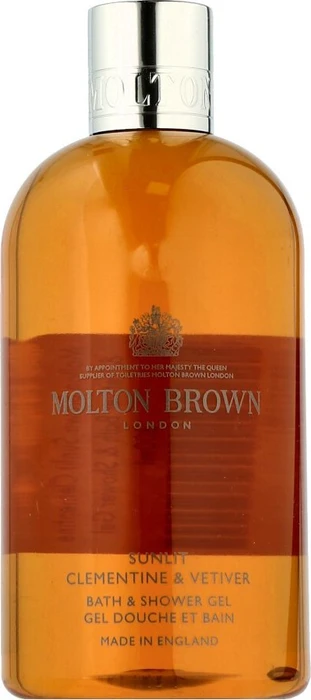 Molton Brown Sunlit Clementine & Vetiver Shower Gel, 300ml