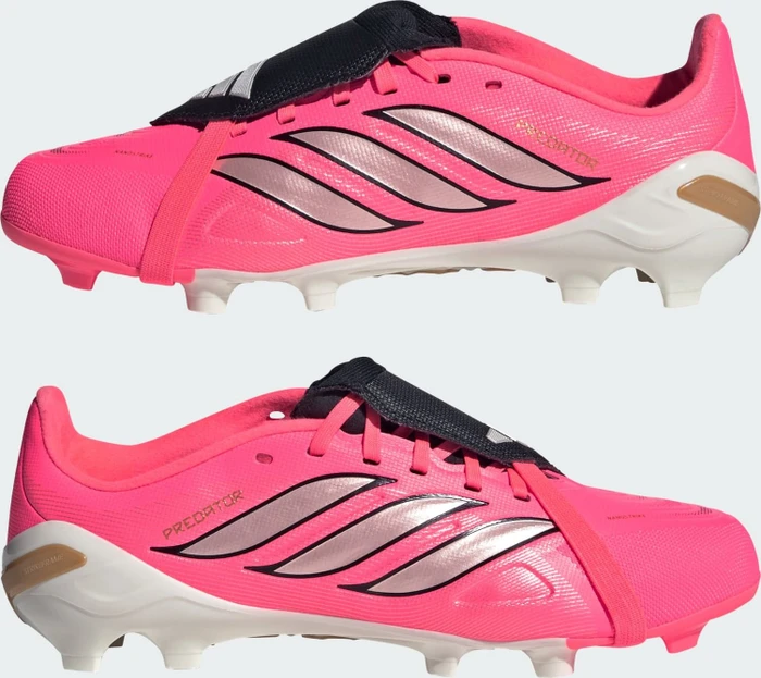 adidas Predator League Fold Over Tongue FG solar turbo/thermal chrome/core black (Junior)