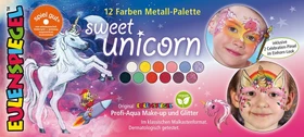 Eulenspiegel Sweet Unicorn Schmink-Palette