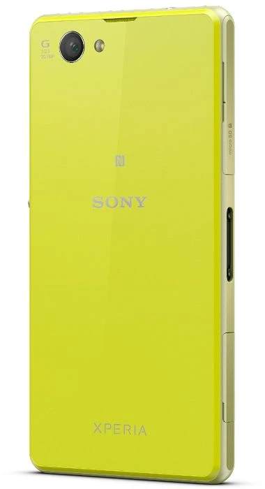 Sony Xperia Z1 Compact gelbgrün