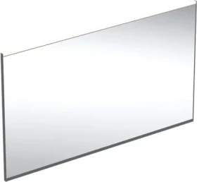 Geberit Option Plus Square Lichtspiegel 120x70x3.5cm, schwarz matt/Aluminium eloxiert