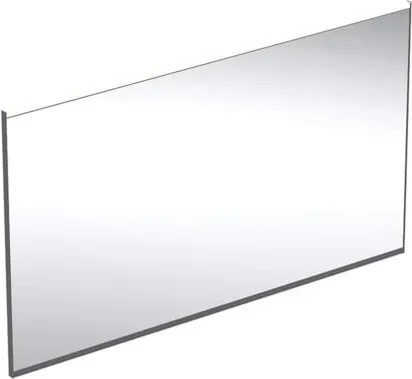 Geberit Option Plus Square Lichtspiegel 120x70x3.5cm, schwarz matt/Aluminium eloxiert