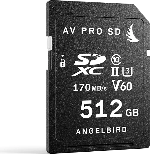 Angelbird AV PRO SD MK2 V60 R170/W105 512GB, UHS-II U3, Class 10, 2er-Pack