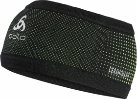 Odlo Velocity Ceramiwarm Stirnband black/safety yellow