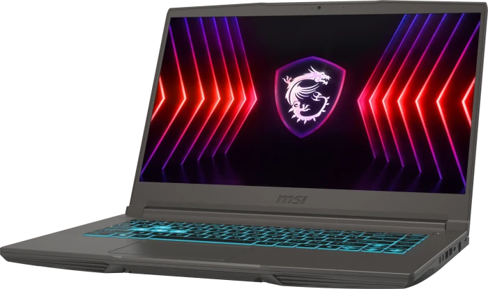MSI Thin 15 B12UC -2447, Core i5-12450H, 16GB RAM, 512GB SSD, GeForce RTX 3050, DE