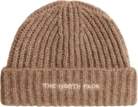 The North Face Fohair Cabin Mütze garnet