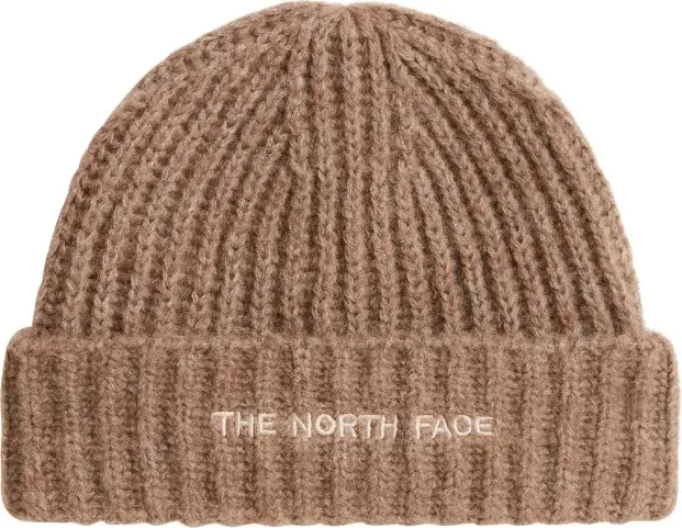 The North Face Fohair Cabin Mütze garnet