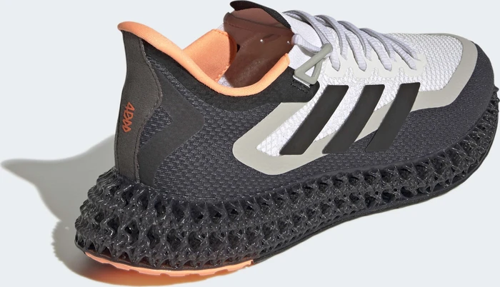 adidas 4DFWD 2 cloud white/core black/impact orange (Herren)