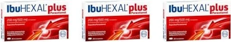 Hexal IbuHexal plus Paracetamol 200mg/500mg Filmtabletten, 20 Stück