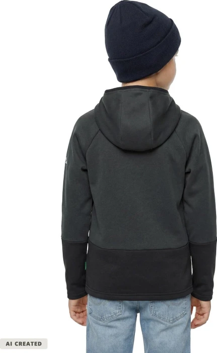 Vaude Capacida II Fleece Funktionsjacke graphite (Junior)