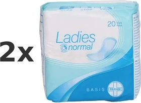 Param Ladies Inkontinenzvorlagen Basis normal Hygieneeinlage, 20 Stück