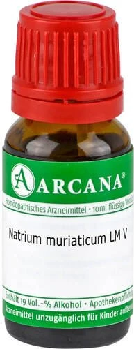 Arcana Natrium muriaticum LM 5 Dilution, 10ml