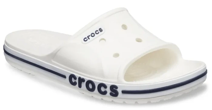 Crocs Bayaband Slide white/navy