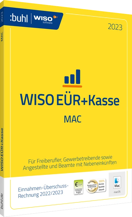Buhl Data WISO EÜR & Kasse 2023 (deutsch) (MAC)