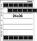 Hama 7x6 Streifen 24x36mm PP Negativ-Hüllen, 100 Stück Vorschaubild
