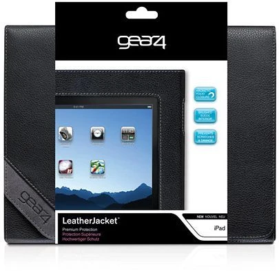 Gear4 LeatherJacket für iPad schwarz