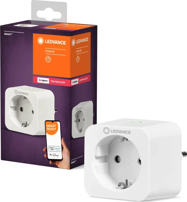 Ledvance SMART+ ZB Plug EU, 2300W, Typ F, Smart-Steckdose