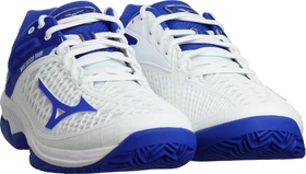 Mizuno Wave Exceed Tour 4 CC white/dazzling blue/silver (Damen)