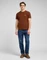 Lee Patch Logo T-Shirt kurzarm luxe brown (Herren) Vorschaubild