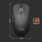Media-Tech MT1124 2-in-1 Silent & Recharge Wireless Mouse, schwarz, USB/Bluetooth Vorschaubild