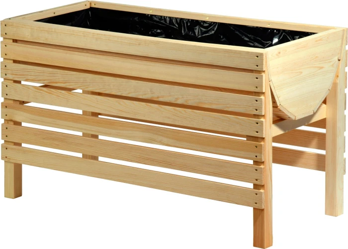 Dobar 58196e Hochbeet XL 100x45cm braun