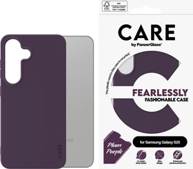 PanzerGlass Care Fashionable Case für Samsung Galaxy S25 Plum Purple