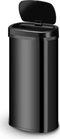 Juskys Mülleimer eckig 70l schwarz