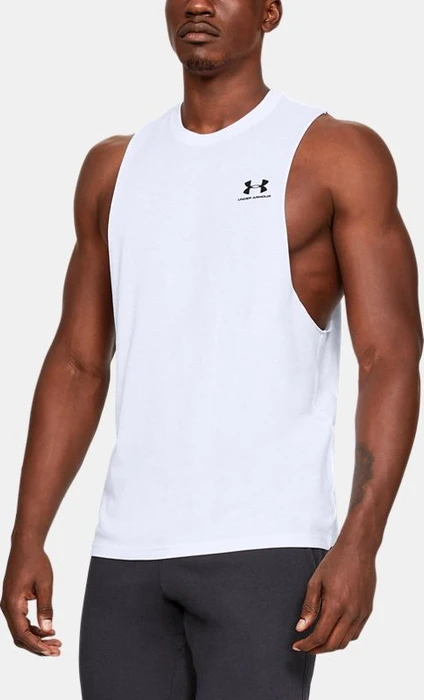 Under Armour Left Chest Cut-Off Funktionsshirt ärmellos (Herren)