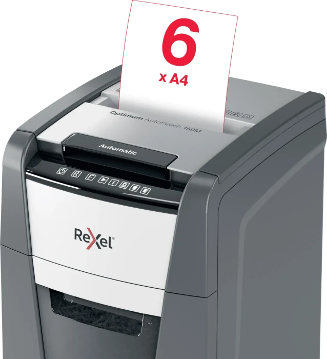 Rexel Optimum AutoFeed+ 150M, 2x15mm